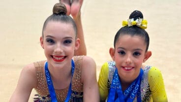 laia garcia y katya truckacheva del c g les marines de calp