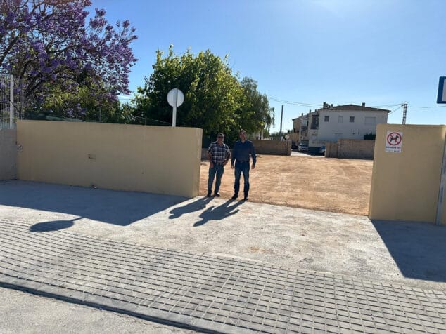 Imagen: Nueva parking en Ondara