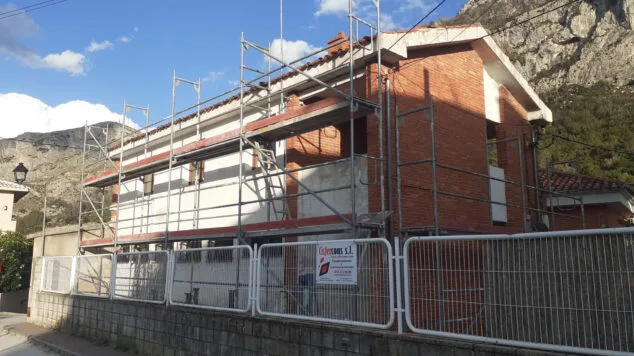 Imagen: Obras en Benirrama