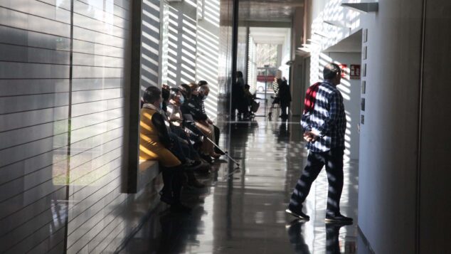 Imagen: Pacientes en el Hospital de Dénia