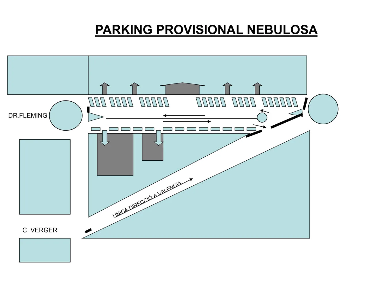 Parking provisional para la Europarty