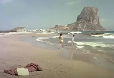 Playa vacía de Calp. RTVE.
