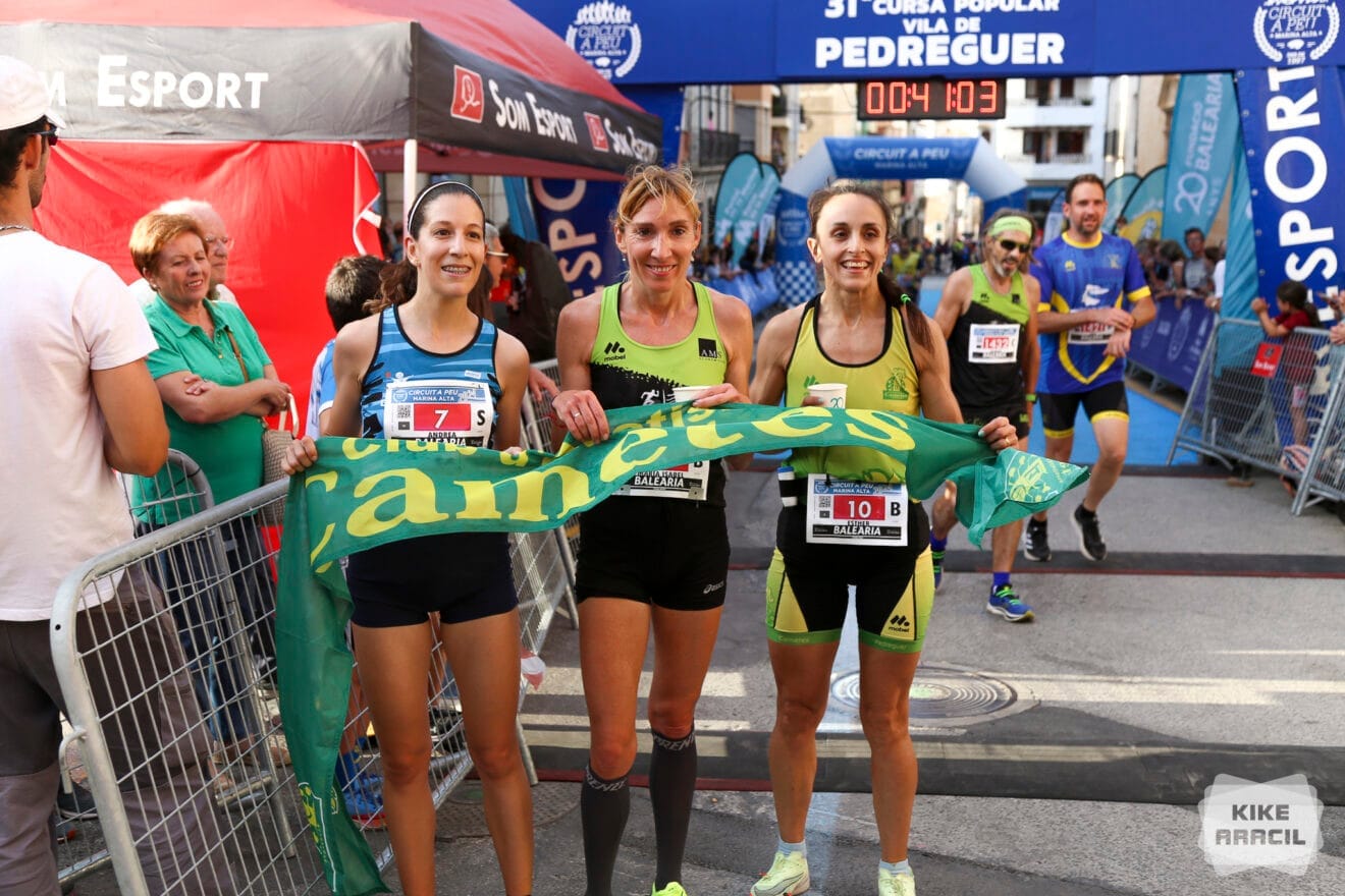 Podio absoluto femenino