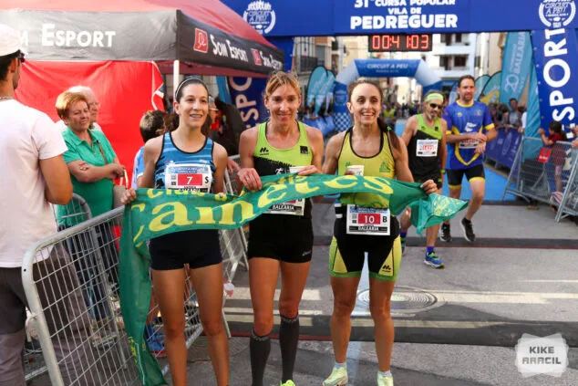 Imagen: Podio absoluto femenino