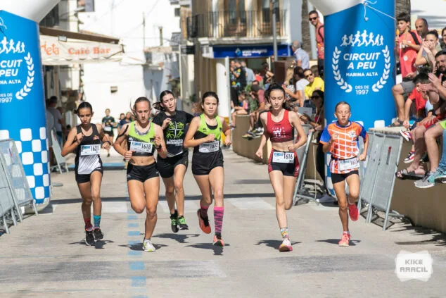Imagen: Prueba infantil de la Cursa Popular de Benissa