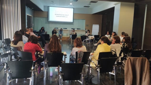 Imagen: Reunión de representantes de las zonas básicas de salud del departamento de Dénia