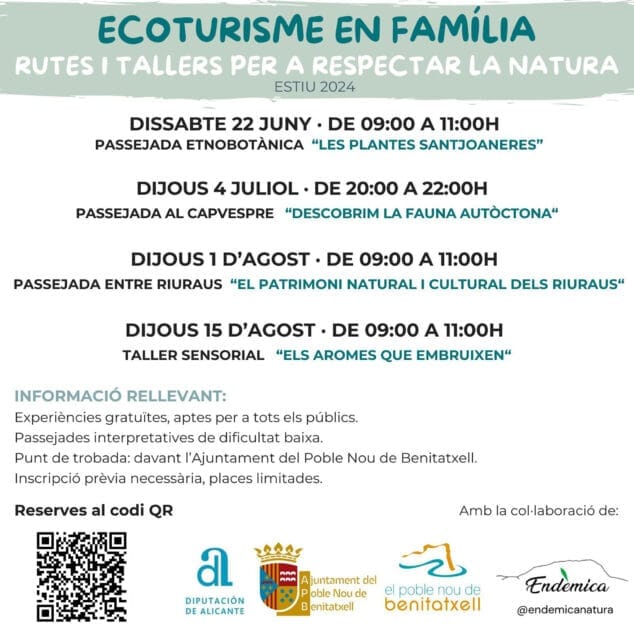 Imagen: Rutas de Ecoturismo en familia en Benitatxell