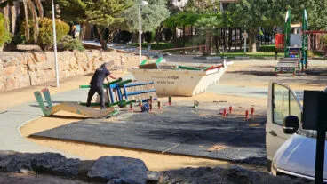 Se inician las obras de remodelación del Parc dels Garrofers con una inversión de 230.989 €