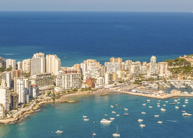 Imagen: Ubicación de la playa Cantal Roig de Calp