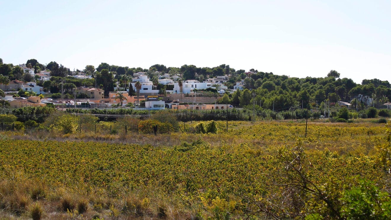 Zona de Les Sorts en Teulada Moraira (archivo)
