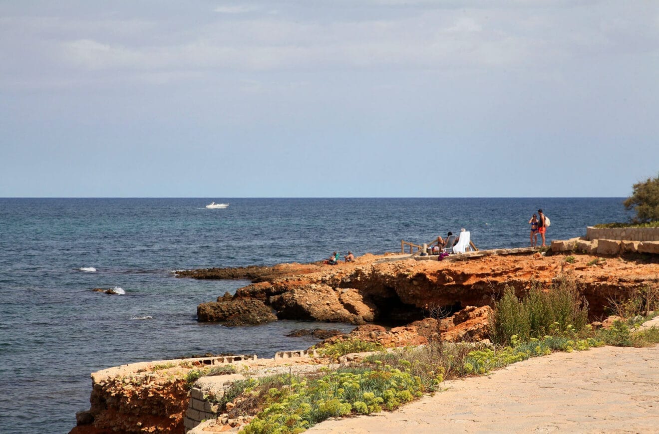 Zona de Punta Negra en Les Rotes de Dénia