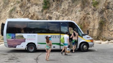 autobus a la cala del moraig dest