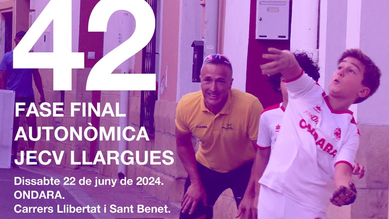 Cartell finales largas de Ondara dest