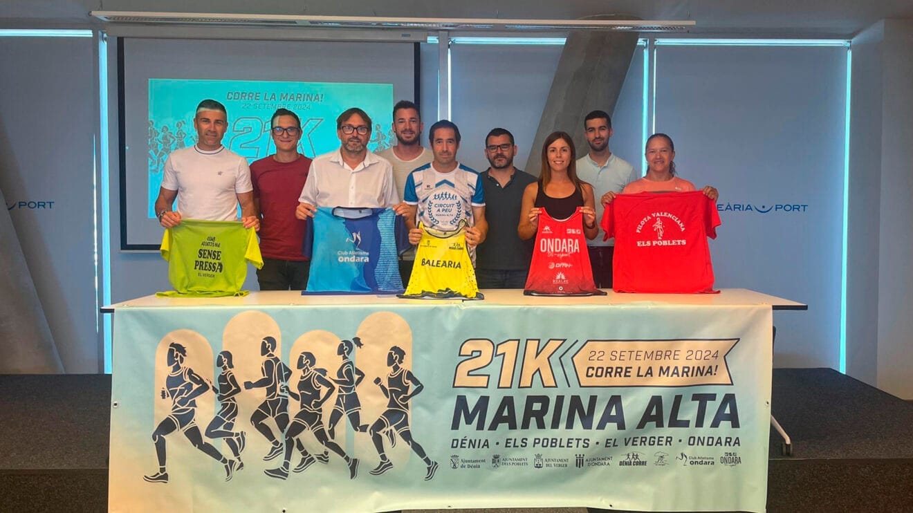 Clubs y Ayuntamientos de la primera Media Maratón de 21k en la Marina Alta
