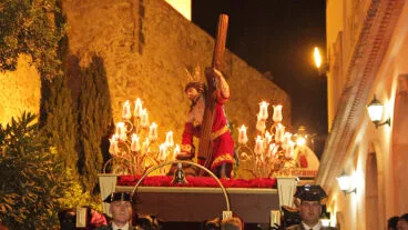 cofradia del cristo de las tres caidas en calp