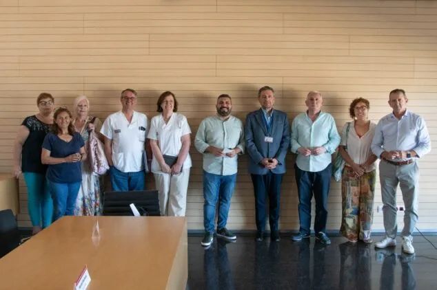 Imagen: Consejo de Salud en el Hospital de Dénia