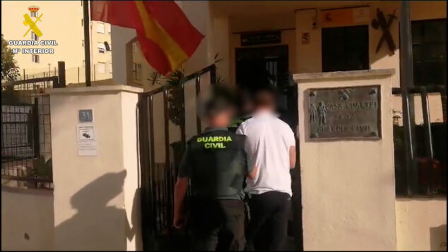 Imagen: Detenido en Calp en la operación Key Car