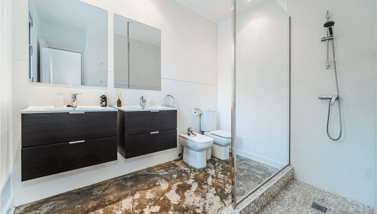 Disfruta de un baño alucinante