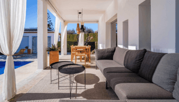 Disfruta en esta villa de una terraza ideal