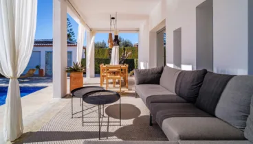 Disfruta en esta villa de una terraza ideal