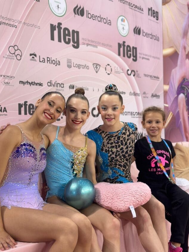 Imatge: Gimnastes del CG Calp