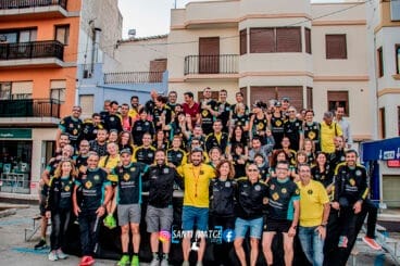 Grupo de atletismo de la Cursa Popular de Benissa 2024