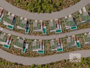 Imagen de la promotora de la promoción de chalés en Llíber