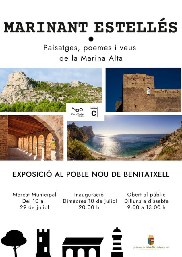 Imagen: Inauguración de la exposición en Benitatxell