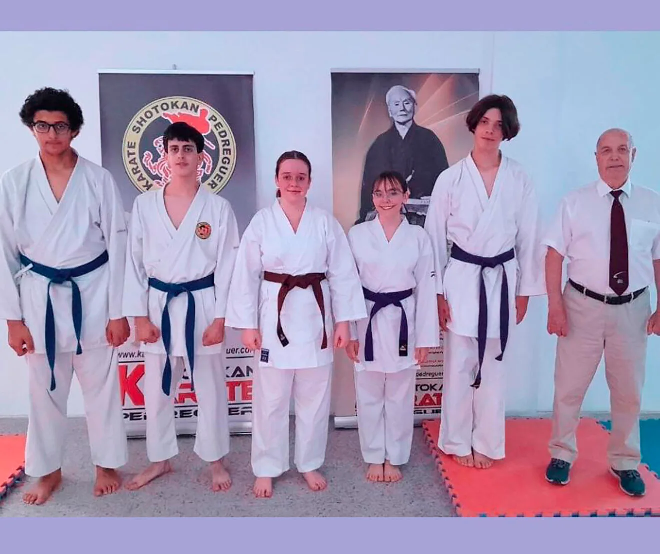 Karatecas del Club Karate Shotokan Pedreguer