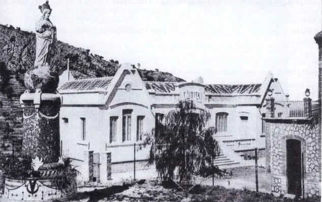 la clinica en 1924 foto del libro fontilles el modelo valenciano de colonia sanitaria