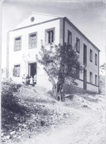 La Hospedería hacia 1907 –  Foto del libro ‘Fontilles. El modelo valenciano de colonia sanitaria’