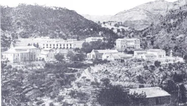 Lado sureste de Fontilles –  Foto del libro ‘Fontilles. El modelo valenciano de colonia sanitaria’