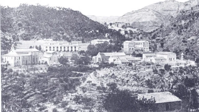 lado sureste de fontilles foto del libro fontilles el modelo valenciano de colonia sanitaria