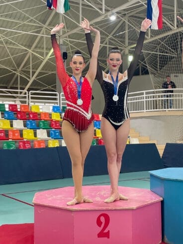 Luci Mann y Ruth Fernández, del C.G. Les Marines de Calp