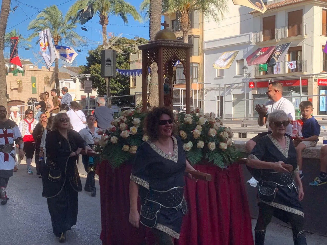 Ofrenda de Moros y Cristianos de Benissa 2024 02
