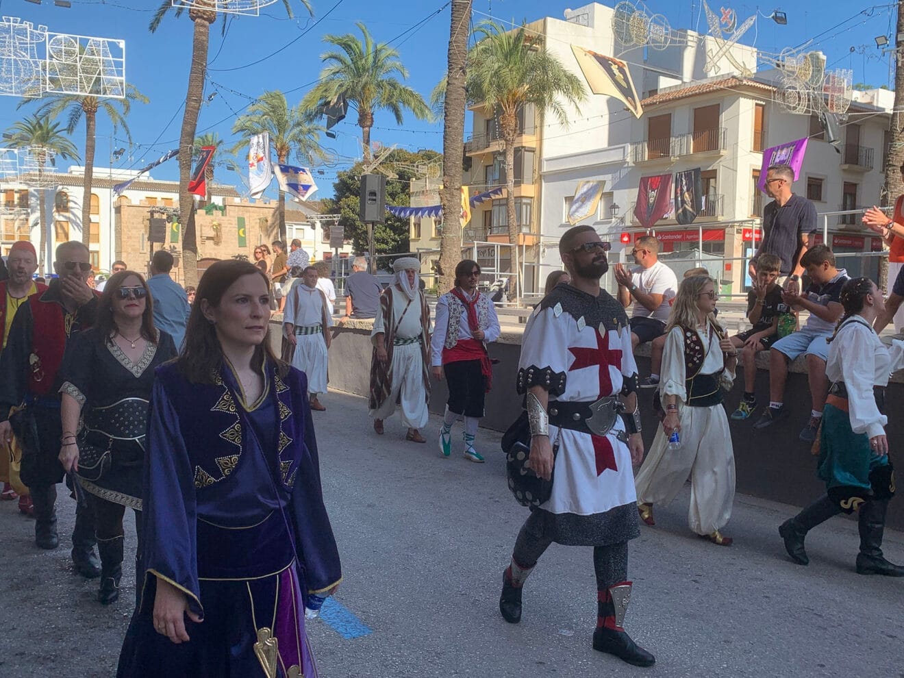 Ofrenda de Moros y Cristianos de Benissa 2024 03