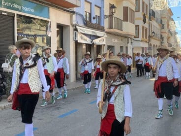 Ofrenda de Moros y Cristianos de Benissa 2024 06
