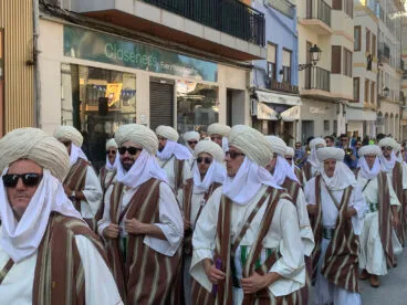 Ofrenda de Moros y Cristianos de Benissa 2024 39