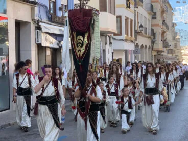 Ofrenda de Moros y Cristianos de Benissa 2024 42