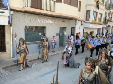 Ofrenda de Moros y Cristianos de Benissa 2024 54