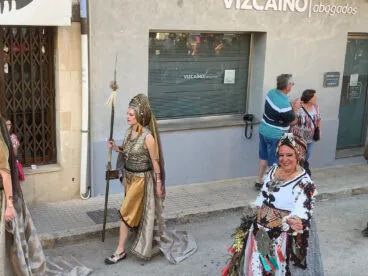 Ofrenda de Moros y Cristianos de Benissa 2024 55