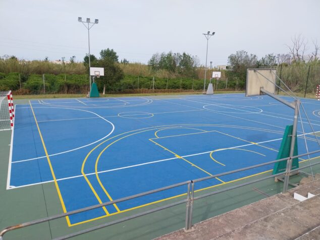 Imagen: Pista polideportiva de Ondara