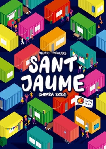 Portada de las Fiestas de Sant Jaume 2024