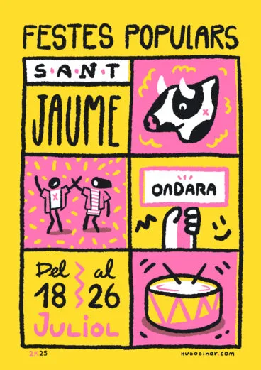 Portada de las Fiestas de Sant Jaume 2025