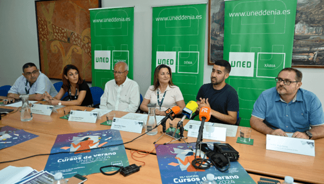 presentacion de la 35a edicion de los cursos de verano de uned denia