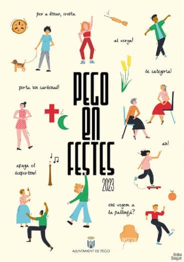 Programa de fiestas de Pego 2023