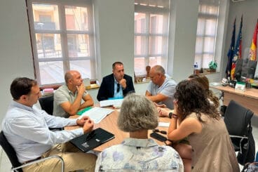 Reunión de trabajo en Xaló