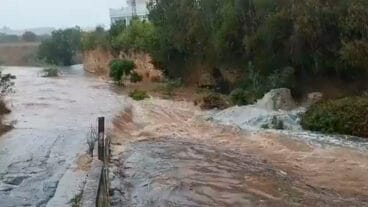 rio gorgos tras la lluvia de junio de 2024