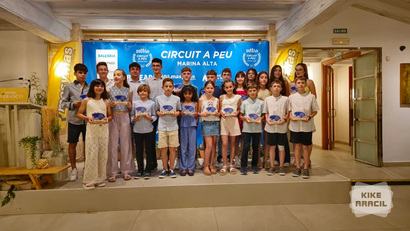 Trofeos infantiles del Circuit Marina Alta 2024