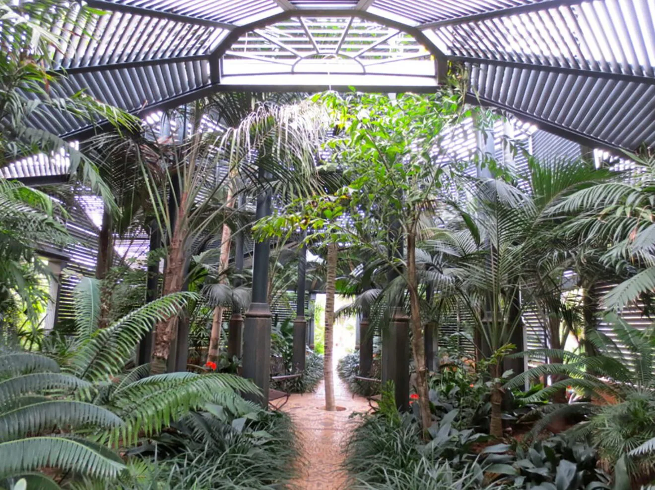Umbráculo en el jardín